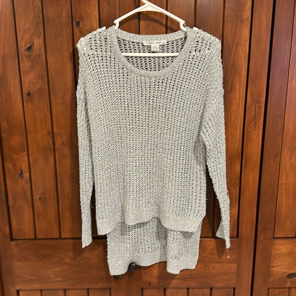 Sans Souci- silver/gray sweater